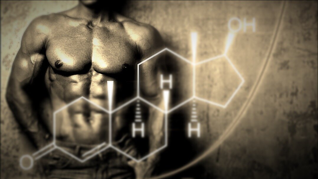 Research-Based Compounds image showcasing advanced performance formulas and muscular physique.
