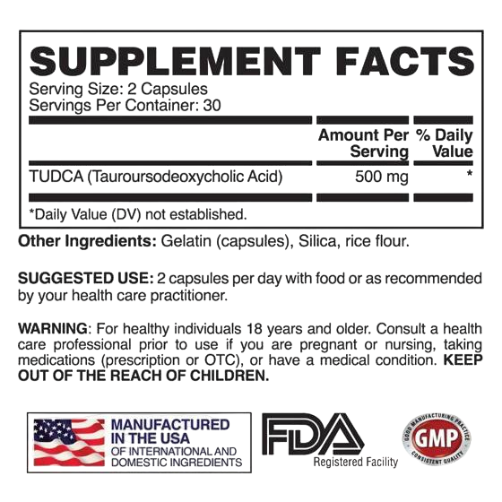Apollon Nutrition Tudca 60 cap - GIGACULT