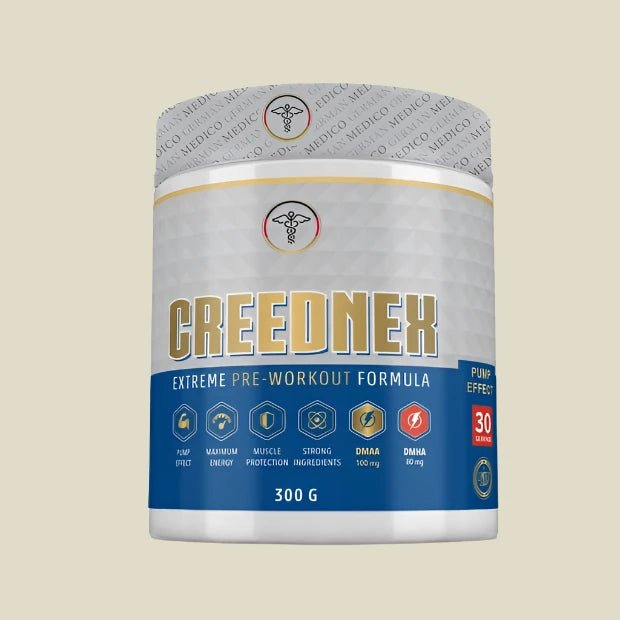 Creednex Hardcore Pre - Workout – Maximum Focus, Pump & Stimulant Power - GIGACULT