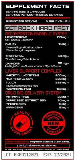 EX4EX Dry Gain 60 caps - GIGACULT