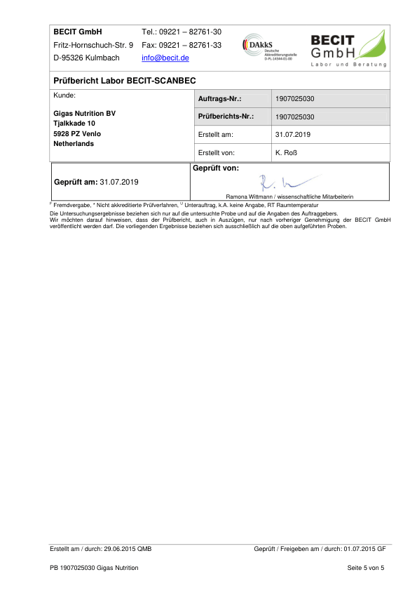 Genetic Nutrition Laboratories Triglyceride Omega 3