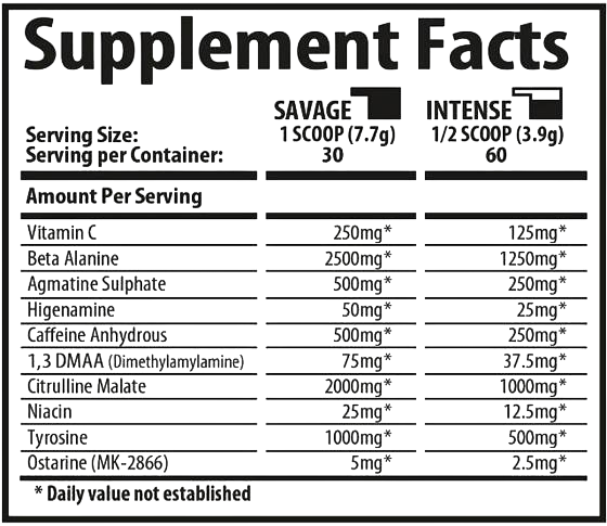 Hardcore MYO TKO DMAA - GIGACULT