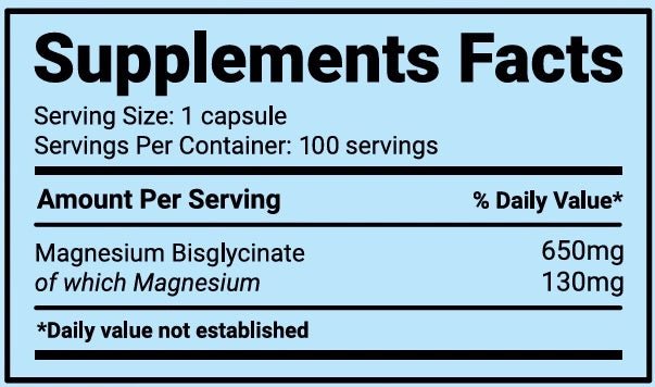 Harmony Concept Magnesium Bisglycinate 100 caps - GIGACULT