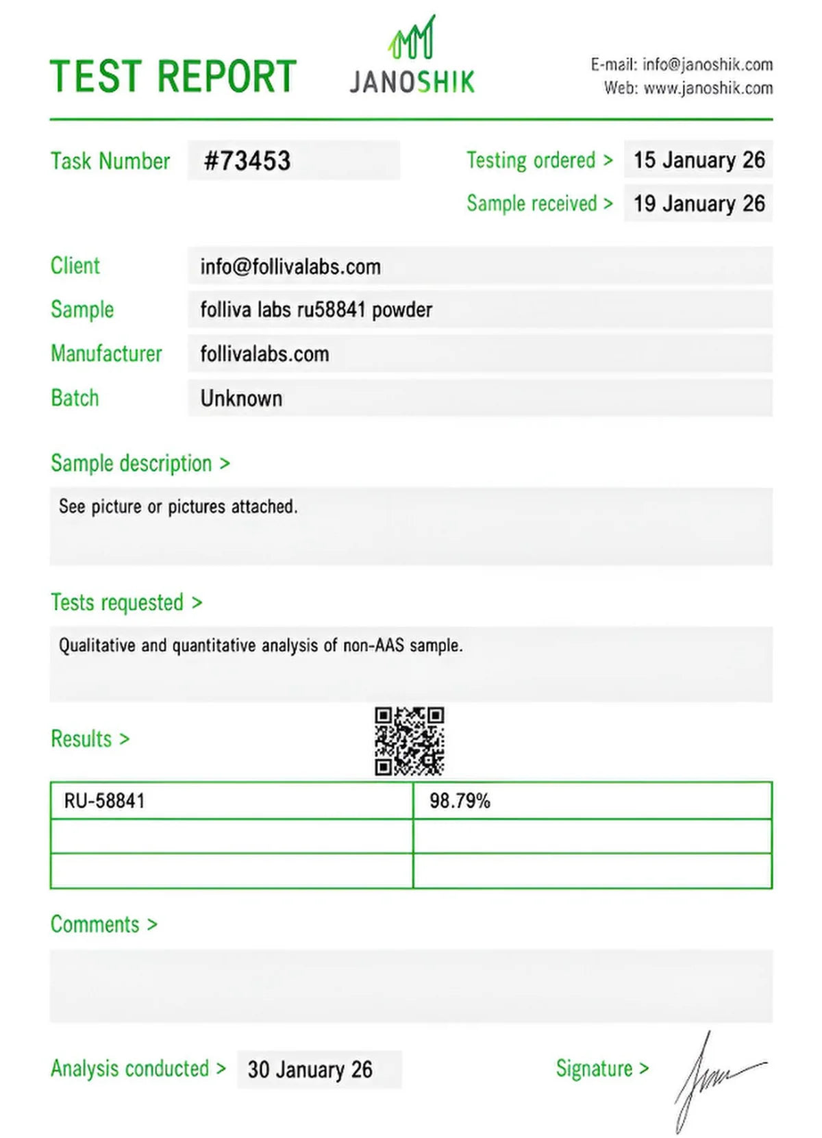 RU58841 Has Attracted Attention in Hair Research - DHT Blocker 50ml (8%)