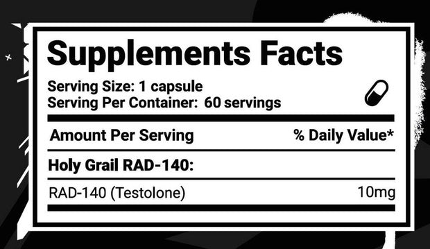 Holy Grail Rad - 140 60 caps - GIGACULT