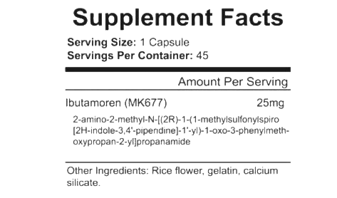 Lawless Labs Ibuta HGH MK - 677 45 caps - GIGACULT