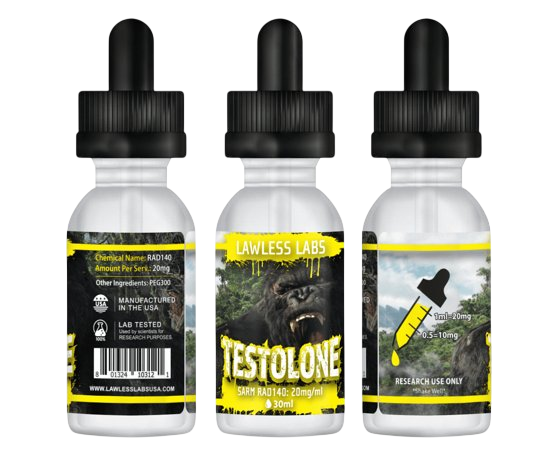 Lawless Testolone Liquid Sarm Rad - 140 20mg 30 ml - GIGACULT
