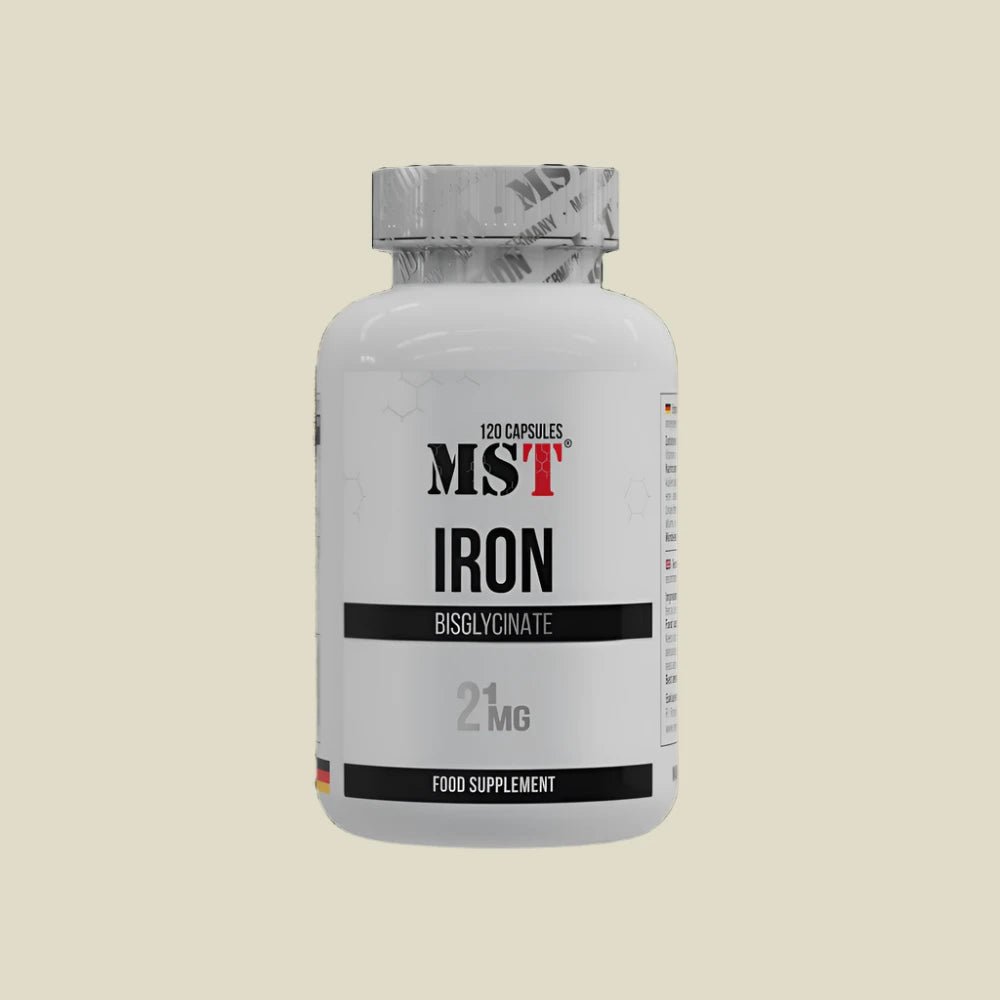 MST® Iron Bisglycinate + Vitamin C – Gentle & Highly Absorbable Iron Support - GIGACULT