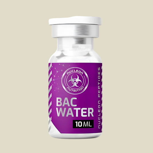 Nucleon Nutrition BAC WATER 10 ml – Bacteriostatic Water for Peptide - GIGACULT
