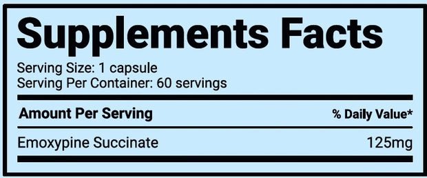 Smart Brothers Emoxypine 60 caps - GIGACULT