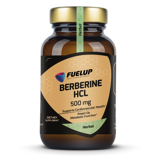 FuelUp Berberine HCL 500 mg  60 caps – Metabolic &amp; Lifestyle Support