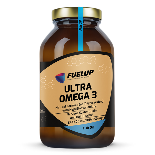 FuelUp Ultra Omega 3 180 caps  – High-Bioavailability Fish Oil (Triglyceride Form)