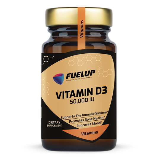 FuelUp Vitamin D3 50,000 IU 50caps – High-Potency Vitamin D Support