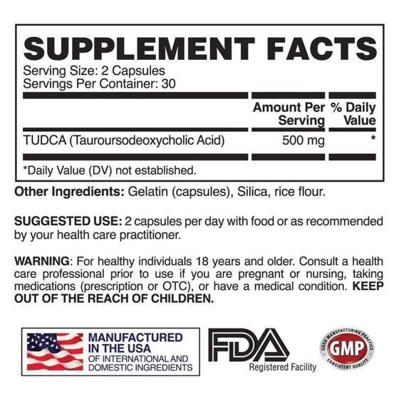 Apollon Nutrition Tudca 60 cap - GIGACULT