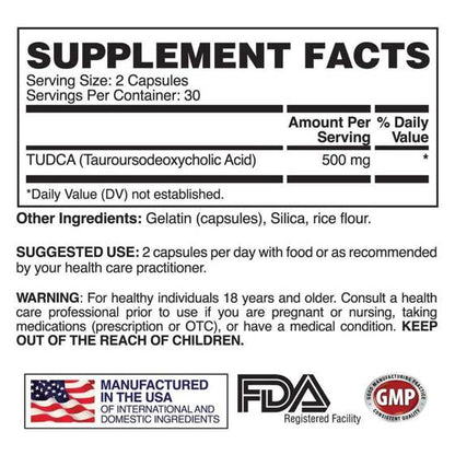 Apollon Nutrition Tudca 60 cap - GIGACULT