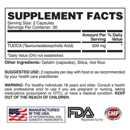 Apollon Nutrition Tudca 60 cap - GIGACULT
