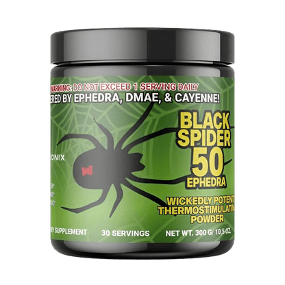 Black Spider 50 Eph Powder 300g - GIGACULT