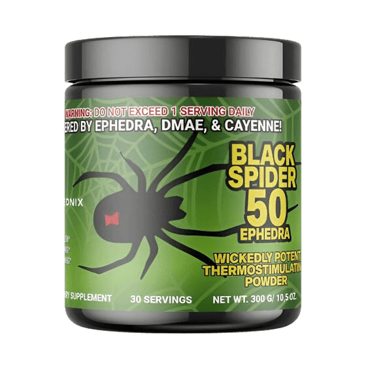 Black Spider 50 Eph Powder 300g - GIGACULT