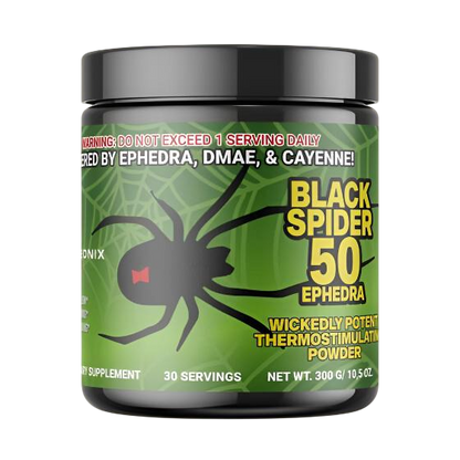 Black Spider 50 Eph Powder 300g - GIGACULT