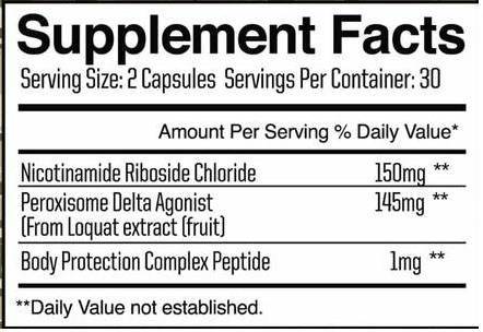 BPC - 157 1000mcg ACFT 60 caps - GIGACULT