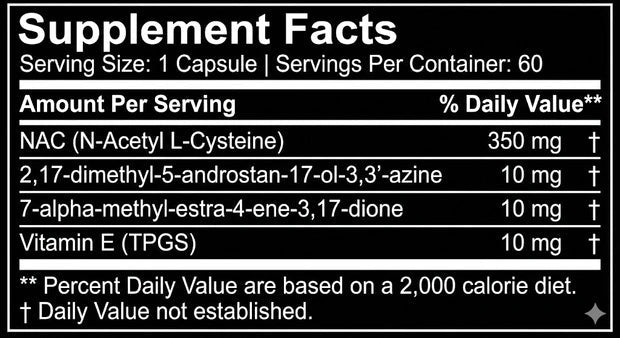 Core Labs MASS + Rx 60 Advanced Anabolic Agent - GIGACULT