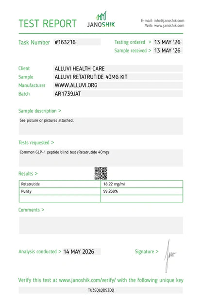 Alluvi GLOW – BPC-157 + TB-500 + GHK-Cu Peptide Blend, 2 Pens