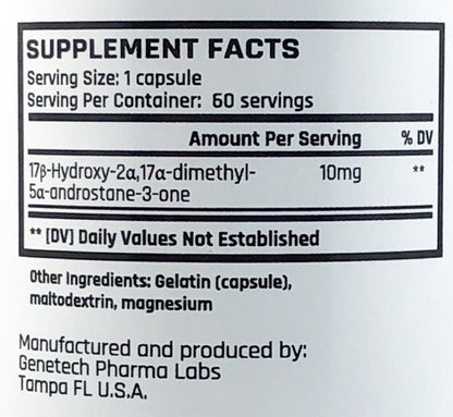 Genetech Pharma Labs Superdrol 250