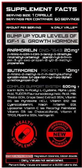 EX4EX G Tropin 60 caps - GIGACULT
