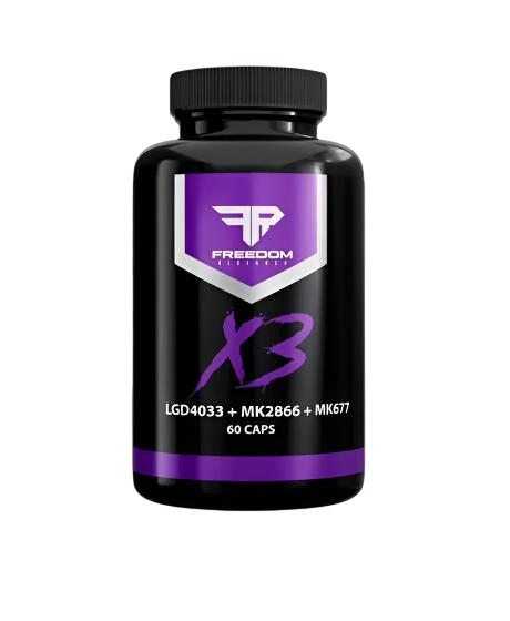 Freedom Formulations X - 3 60 caps - GIGACULT