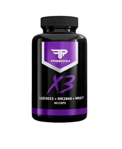 Freedom Formulations X - 3 60 caps - GIGACULT