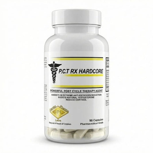 GeneTech Pharma Labs P.C.T RX Hardcore 90 caps - GIGACULT