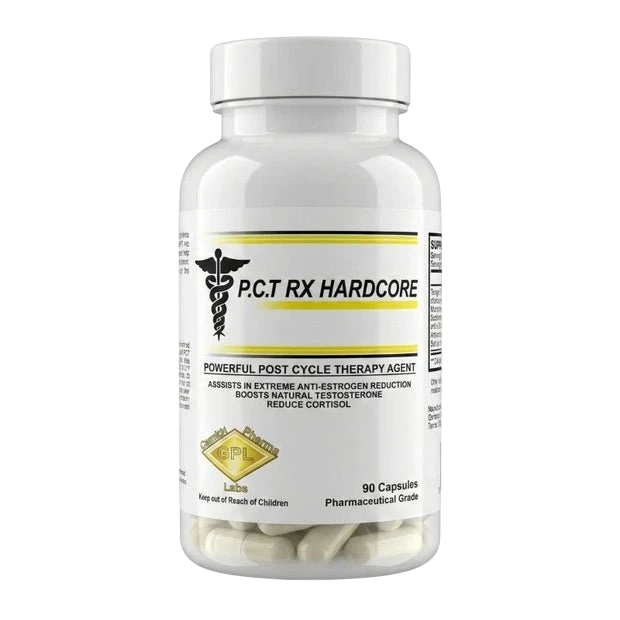GeneTech Pharma Labs P.C.T RX Hardcore 90 caps - GIGACULT