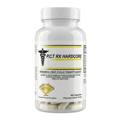GeneTech Pharma Labs P.C.T RX Hardcore 90 caps - GIGACULT
