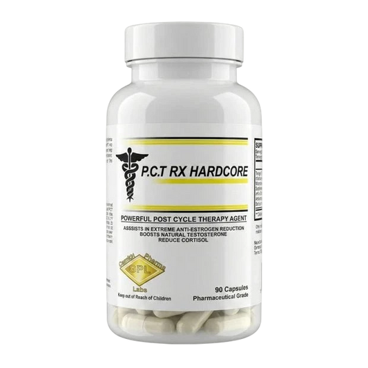 GeneTech Pharma Labs P.C.T RX Hardcore 90 caps - GIGACULT