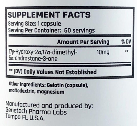 Genetech Pharma Labs Superdrol 250 - GIGACULT