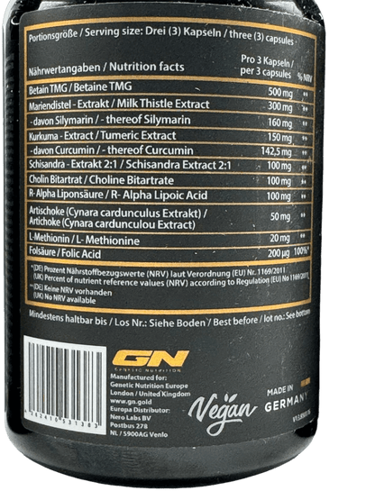 Genetic Nutrition Laboratories Liver Support Complex - GIGACULT