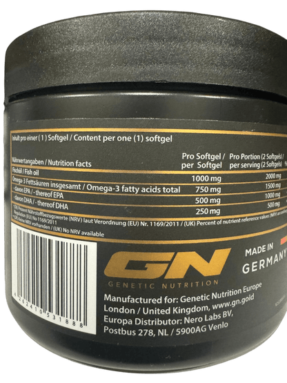 Genetic Nutrition Laboratories Triglyceride Omega 3 Sport Edition - GIGACULT