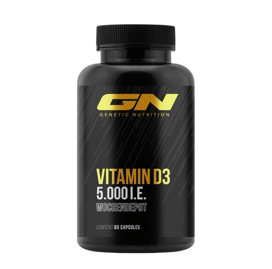Genetic Nutrition Laboratories Vitamin D3 5000IE · 60 caps - GIGACULT