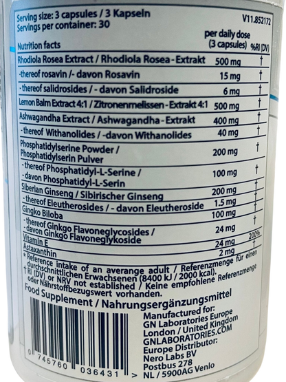 Genetic Nutrition Anti Stress
