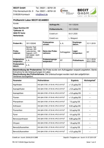 GN Laboratories Test Ultimate