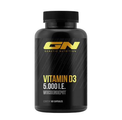 Gn laboratories Vitamin D3 5000IE · 60 caps - GIGACULT