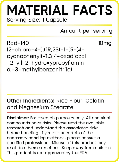 GynSyn Labs RAD140 90 caps - GIGACULT