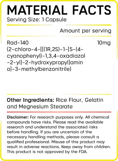 GynSyn Labs RAD140 90 caps - GIGACULT