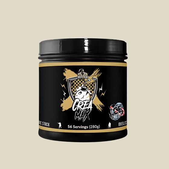 Hammer Labz Crea Max 280 g Creatine Stack - GIGACULT