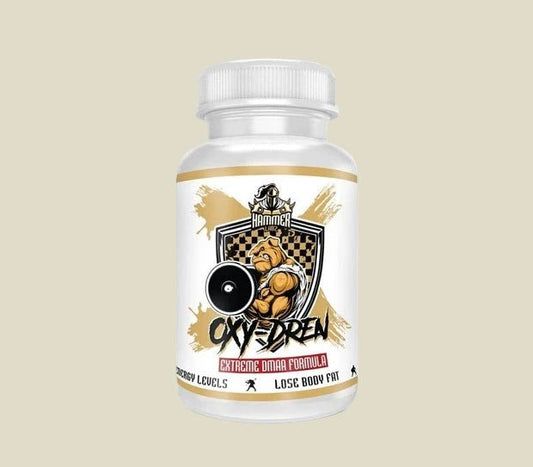 Hammer Labz OXY-DREN 60 caps bottle for extreme fat burning and advanced athletic performance.