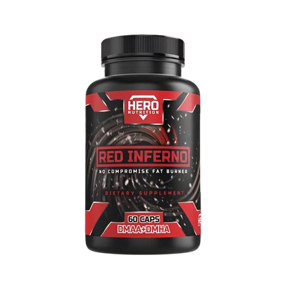 Hero Nutrition Red Inferno DMAA DMHA 60 caps - GIGACULT
