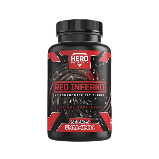 Hero Nutrition Red Inferno DMAA DMHA 60 caps - GIGACULT