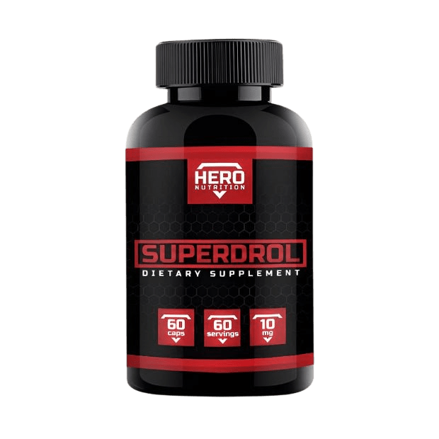 Hero Nutrition Superdrol 10mg 60 caps - GIGACULT