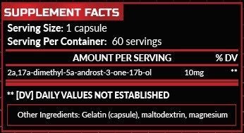 Hero Nutrition Superdrol 10mg 60 caps - GIGACULT