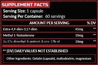 Hero Nutrition Ultimate Mass Stack 60 caps - GIGACULT